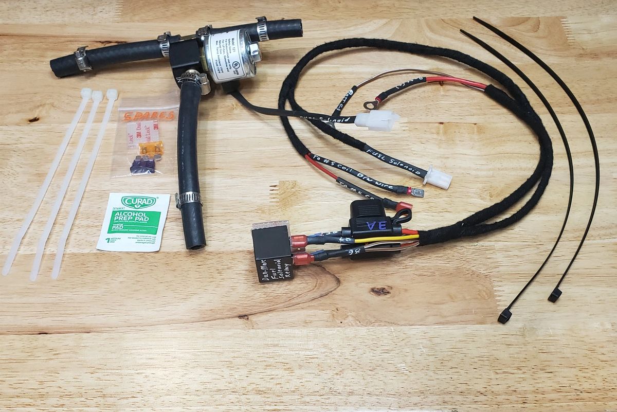 Fuel Shutoff Solenoid with Relay